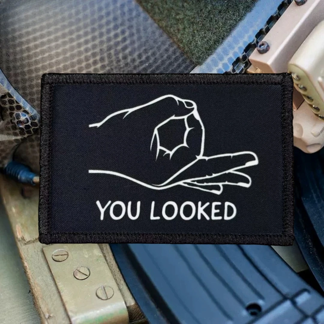 Parches de insignia de moral, brazalete táctico militar, pegatinas impresas con gancho y bucle para mochila - imagen 5