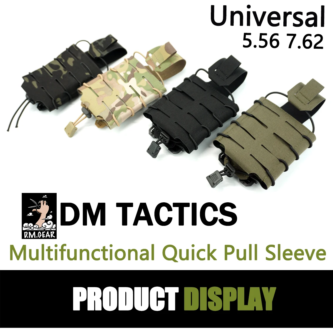 DMGear Universal 556/762 Kit Molle Sub-pack multifunción ajustable paquete de caza bolsa deportiva - imagen 3