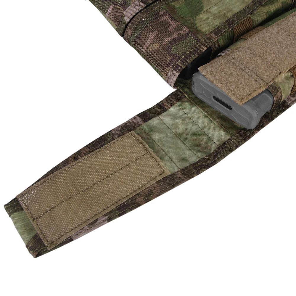 Emersongear, bolsa táctica con solapa Triple para revistas, bolsa de almacenamiento expuesta, Molle, caza, Airsoft, combate, nailon, 11,11 ventas - imagen 5