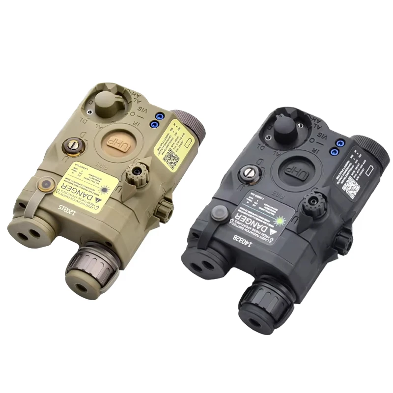 WADSN Airsoft AN/VHP PEQ-15 Airsoft rojo verde azul punto láser PEQ15 LED linterna táctica IR visión nocturna equipo de caza luz - imagen 3