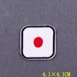 Parche bordado dados negro – Patch Molle para mochila o chaleco