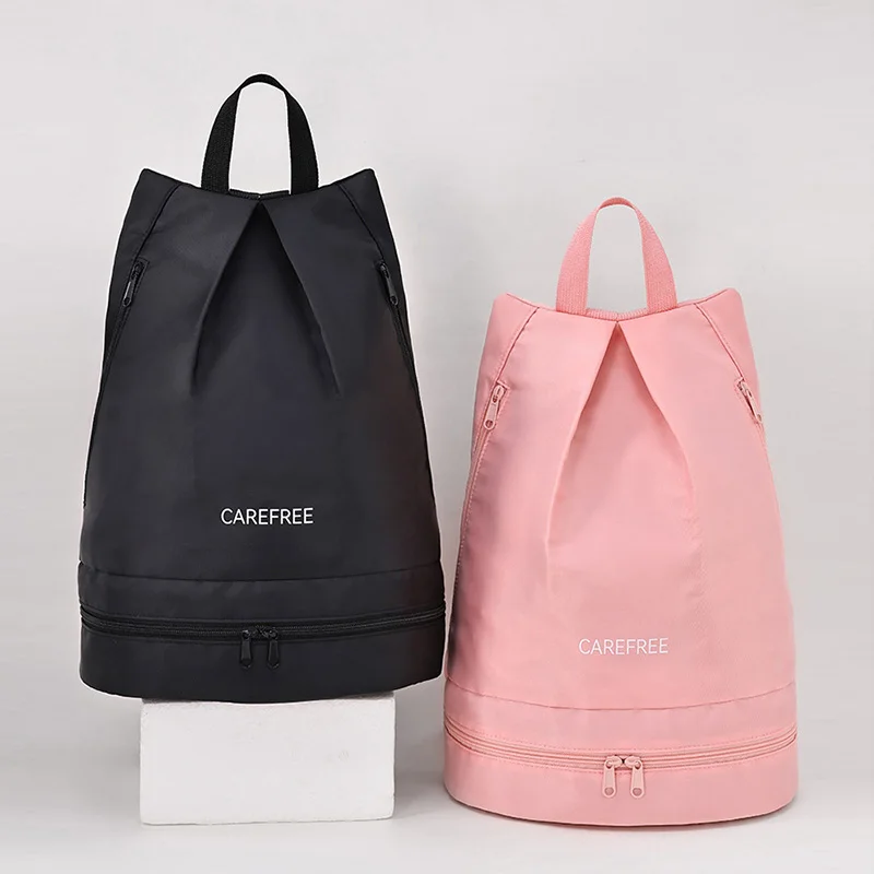 Mochila natación con compartimento seco húmedo para gimnasio y playa - imagen 3