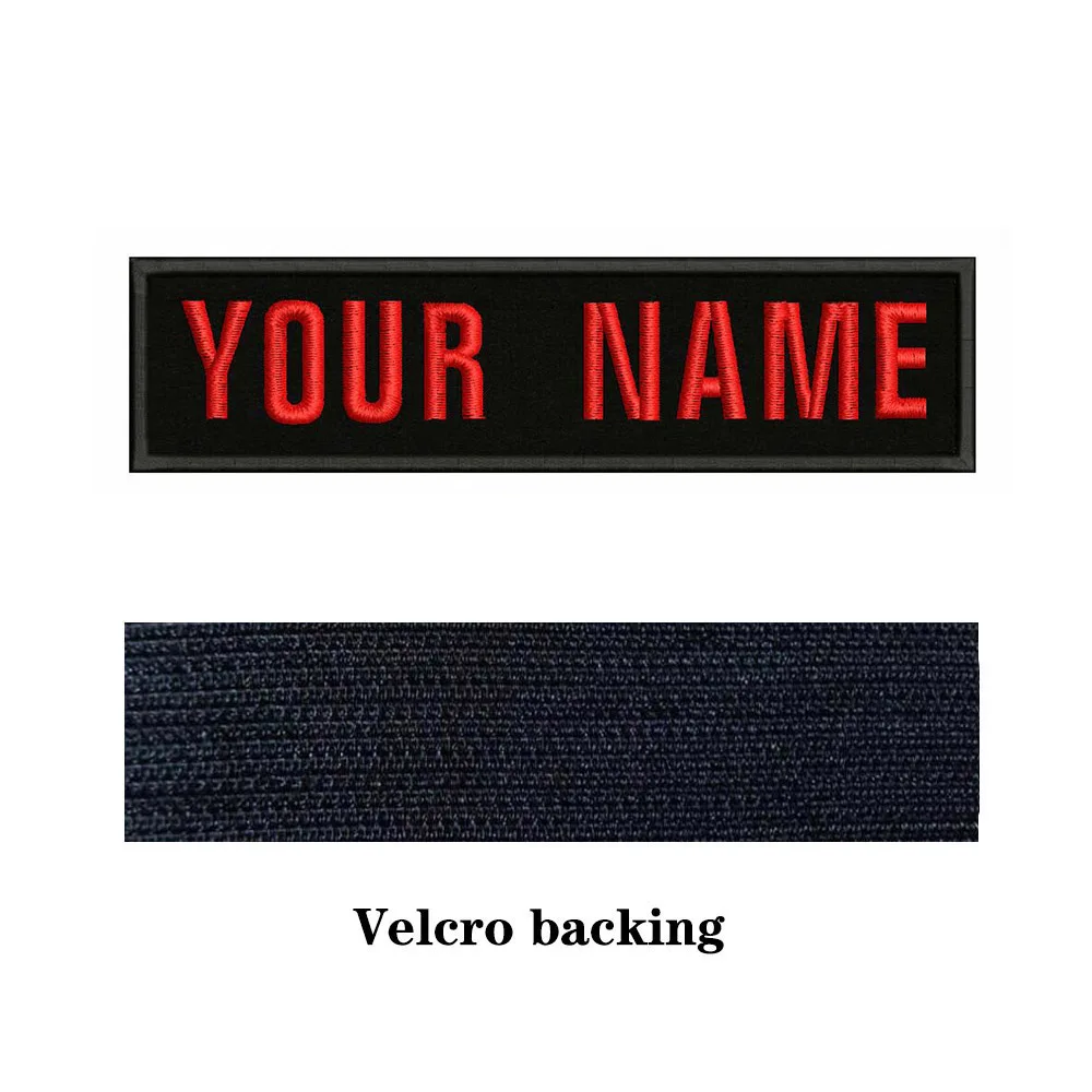 Parche bordado con nombre personalizado de 10x2,5 cm, insignia de rayas para planchar o coser o parches para ropa - imagen 4