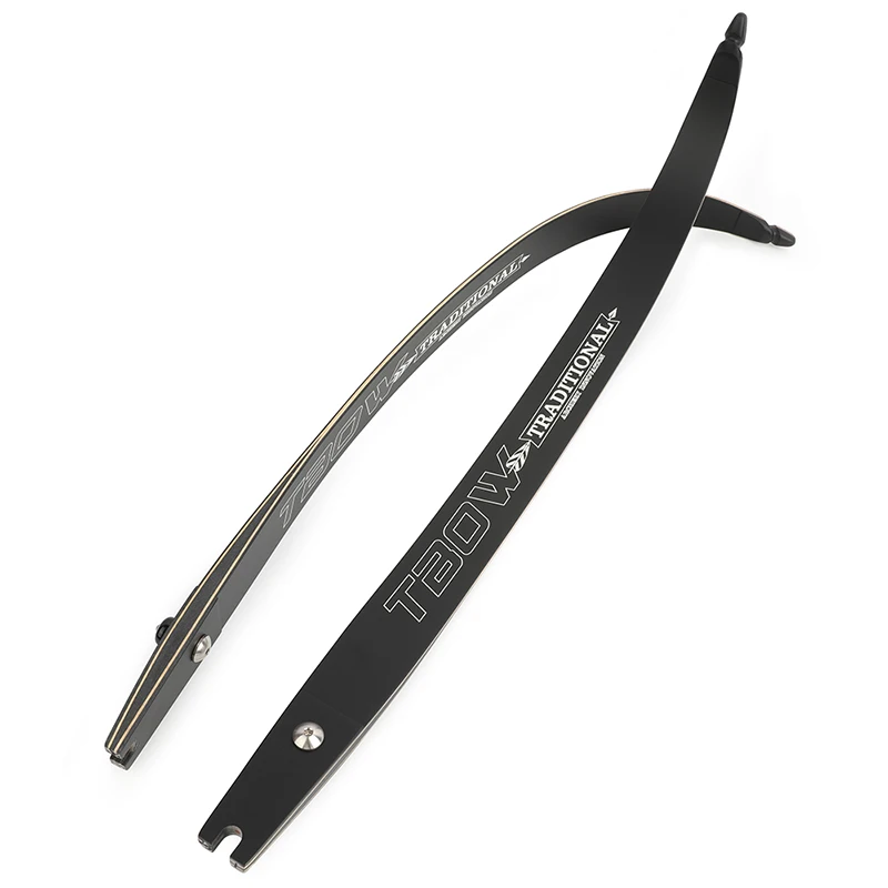 Arco recurvo de 62 pulgadas, arco de caza con arco de 25-60 libras, 3 opciones de Color, interfaz ILF, arco dividido elevador de 19 ", para deportes de tiro a mano derecha - imagen 3