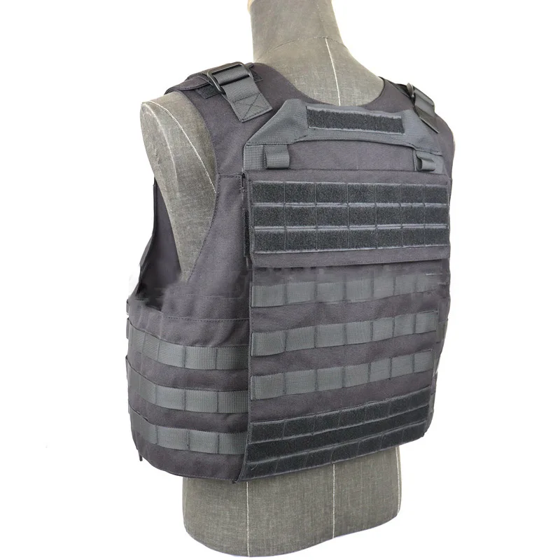 Chaleco táctico de trabajo al aire libre 1000D, chaleco con sistema MOLLE con hebilla de liberación rápida, ligero y duradero, Compatible con accesorios de engranaje - imagen 4