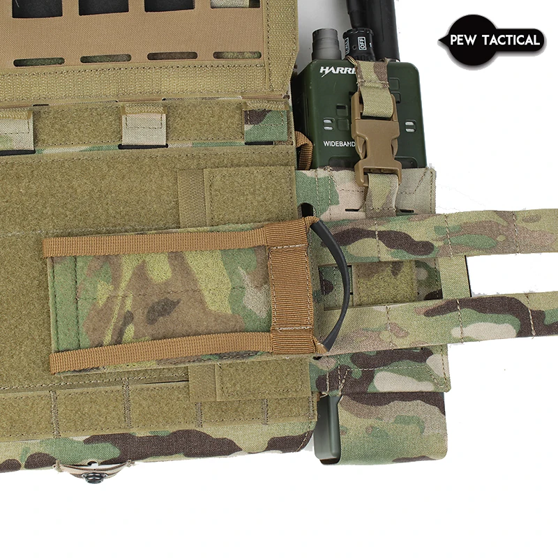 Bolsa de Radio configurable estilo CP táctico PEW Airlite para talkie SPC Walkie Carrier 152 148 MPU5 estilo CP - imagen 4