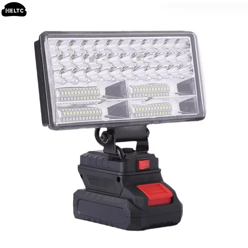 Linterna de emergencia portátil de 4/6/8 pulgadas, lámpara de Camping, trabajo al aire libre, herramienta de emergencia portátil, luz de 18V, batería Makita de iones de litio - imagen 3