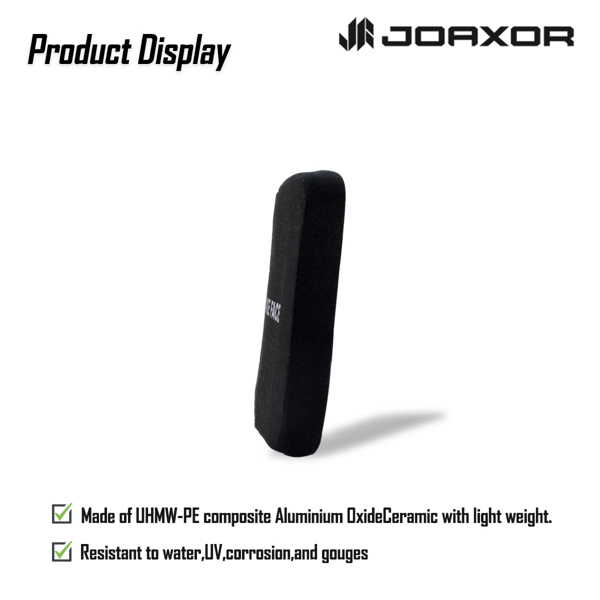 JOAXOR PE Panel de 6x6 pulgadas Chaleco balístico Placa lateral Armaduras corporales Cintura Placa de armadura dura - imagen 5