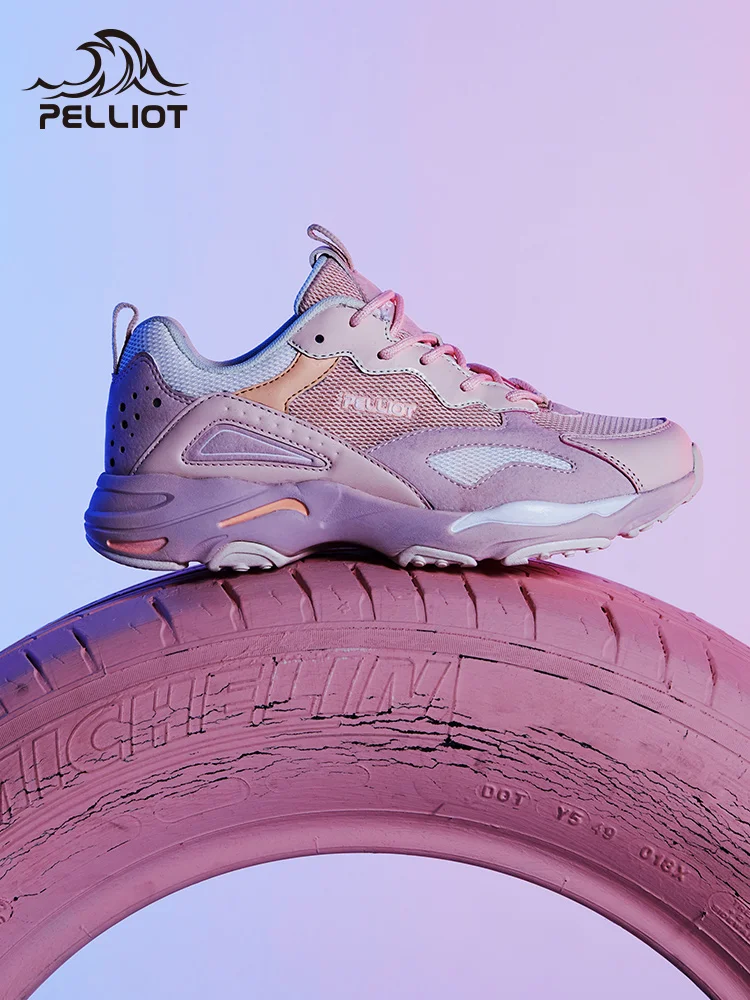 Plott-zapatos de senderismo para hombre y mujer, botas de trekking, zapatillas de deporte para caminar, calzado deportivo informal elevado, zapatos transpirables de malla, peso ligero - imagen 4