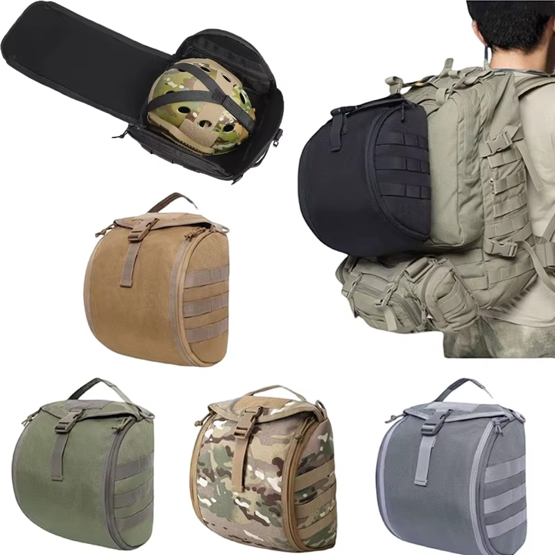 Bolsa táctica Molle Multicam para casco, transporte multiusos - imagen 4