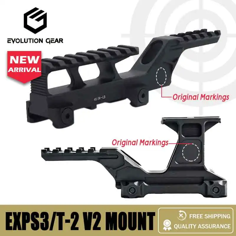 2025 nuevo Hydra Mount voladizo Rifle Scope Sight Riser rápido para EXPS 558 552 T01 T02 Riflescope Airsoft para AR15