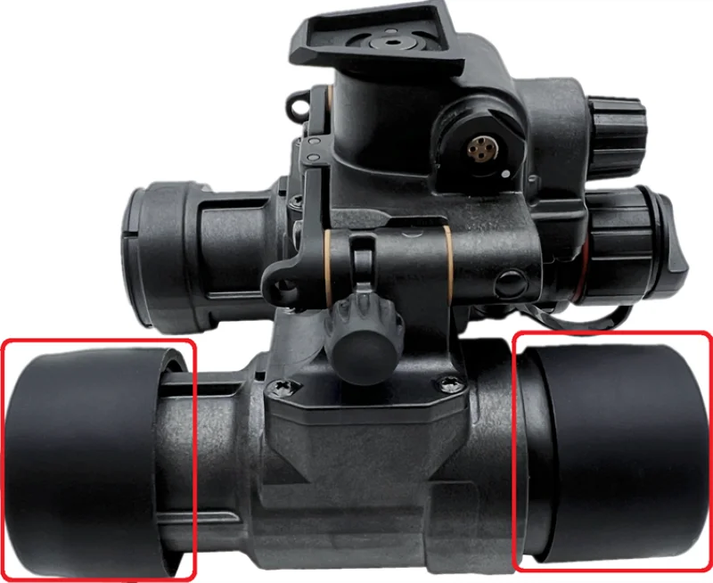 Lente objetivo ocular NVG, tapa protectora elástica suave, cubierta antipolvo BNVD1431 PVS7 PVS31 PVS14 MUM, tapa de lente objetivo - imagen 4