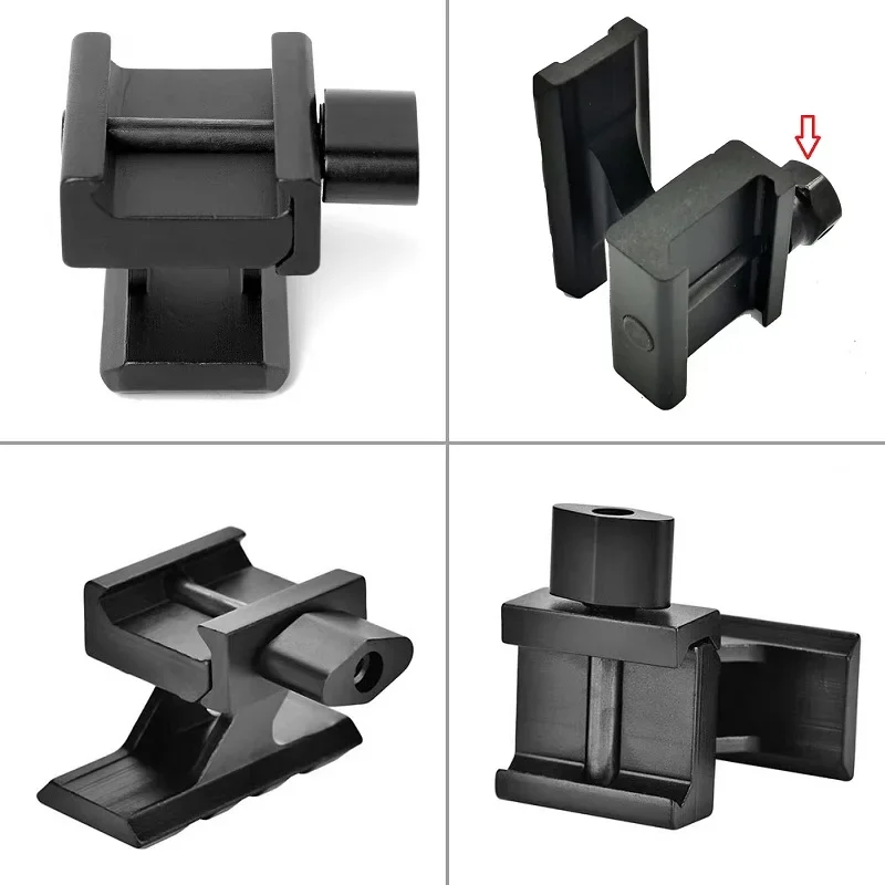 Soporte elevador de alcance QD de 3-5 ranuras, adaptador de mira de punto rojo de alto perfil, Base, accesorios para pistola de caza - imagen 3