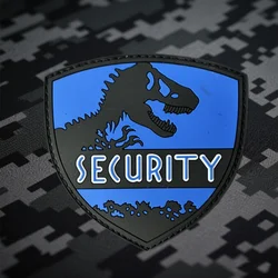 Parche táctico SECURITY – Insignia PVC con gancho para brazalete