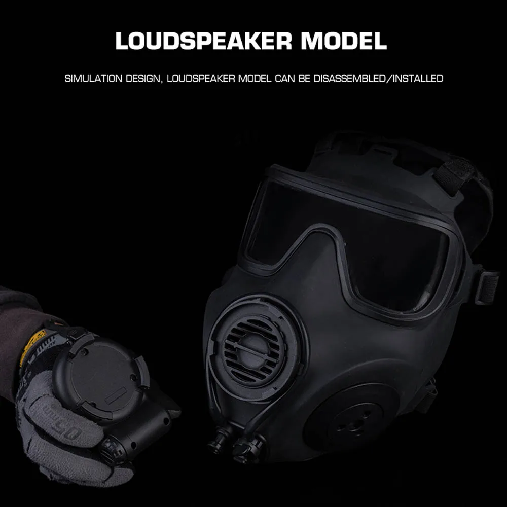 M53 Máscara gas simulada táctica cara completa para paintball - imagen 2