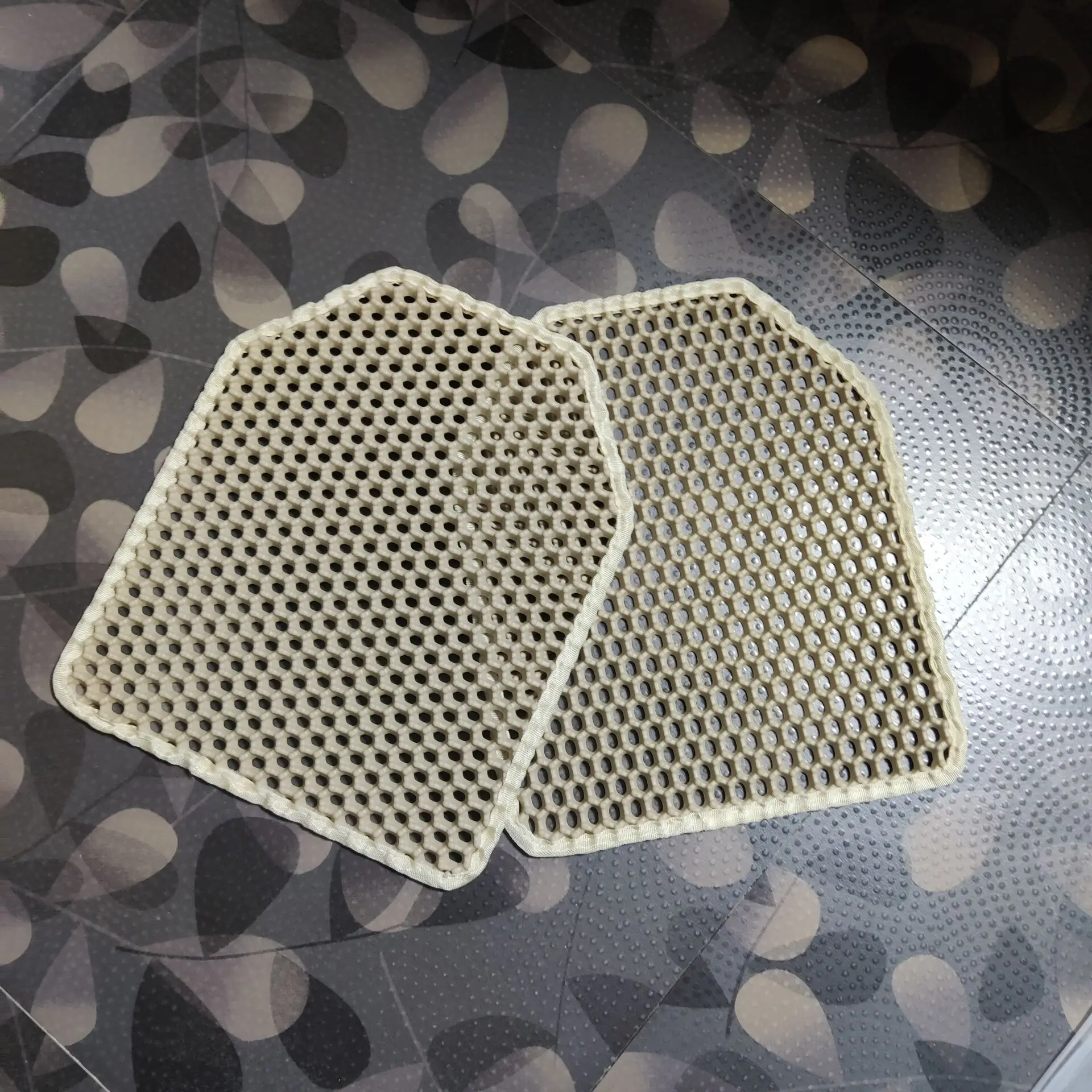 1 par de acolchado transpirable 3D no inflable, almohadilla de enfriamiento acolchada y transpirable para chalecos de juego de Paintball táctico, mochilas - imagen 5