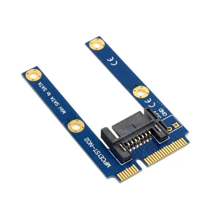 Chenyang-Mini PCI-E mSATA SSD a disco duro plano SATA de 7 pines, adaptador de extensión PCBA, 50mm, NGFF - imagen 2