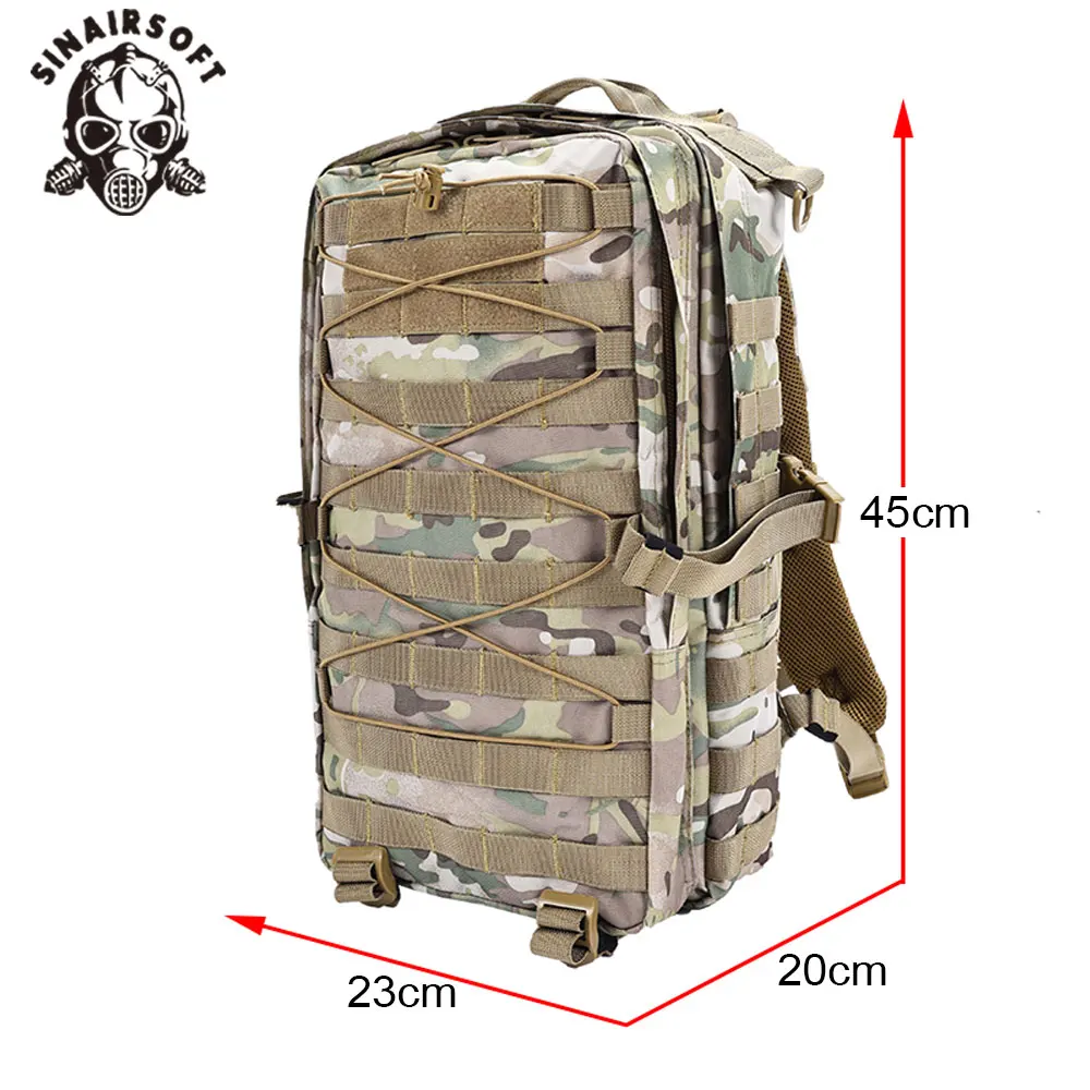 Mochila táctica multifuncional para deportes al aire libre, 30L, duradera, resistente al desgarro, impermeable, Material Oxford 600D, mochila para acampar - imagen 3