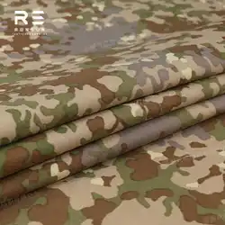 Tela Flecktarn 500D impermeable  para equipamiento táctico – ripstop