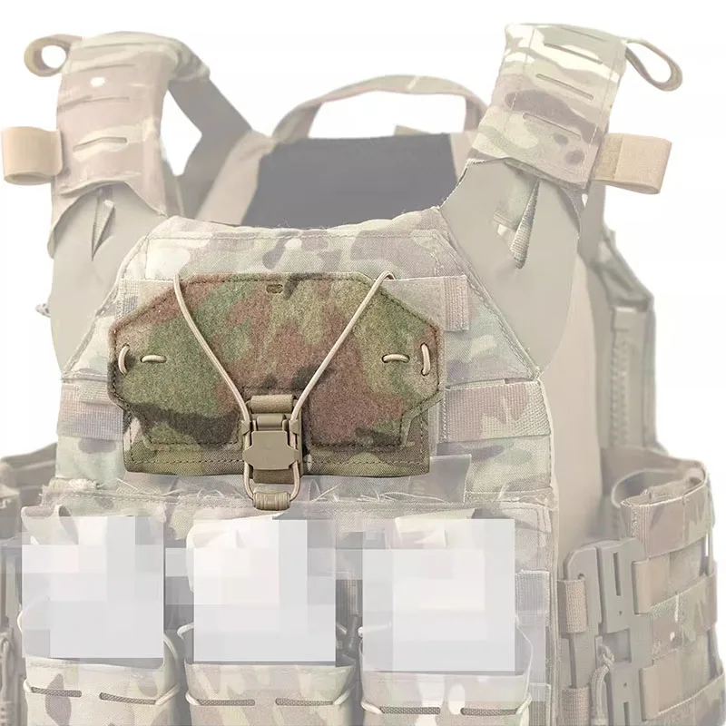 DMGear Molle FCSK estante para teléfono móvil bolsa de pecho táctica bolsa de mapa Panel de administrador equipo Airsoft accesorios de equipo de caza al aire libre - imagen 4