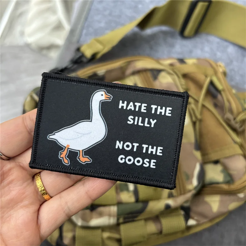 Parche táctico impreso lema militar con velcro para mochila outdoor - imagen 2