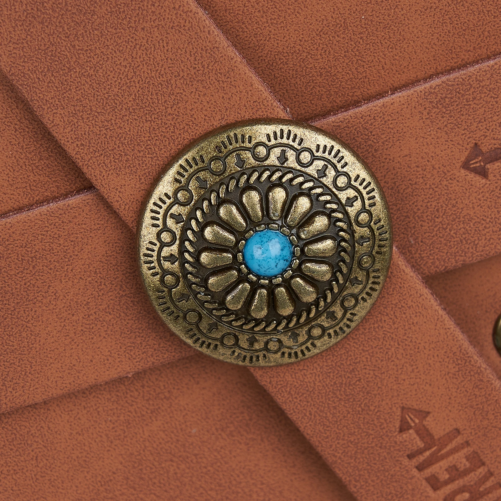 Bolsa de flecha Simple y portátil, Material PU marrón para caza y tiro al aire libre, 63x14cm - imagen 3