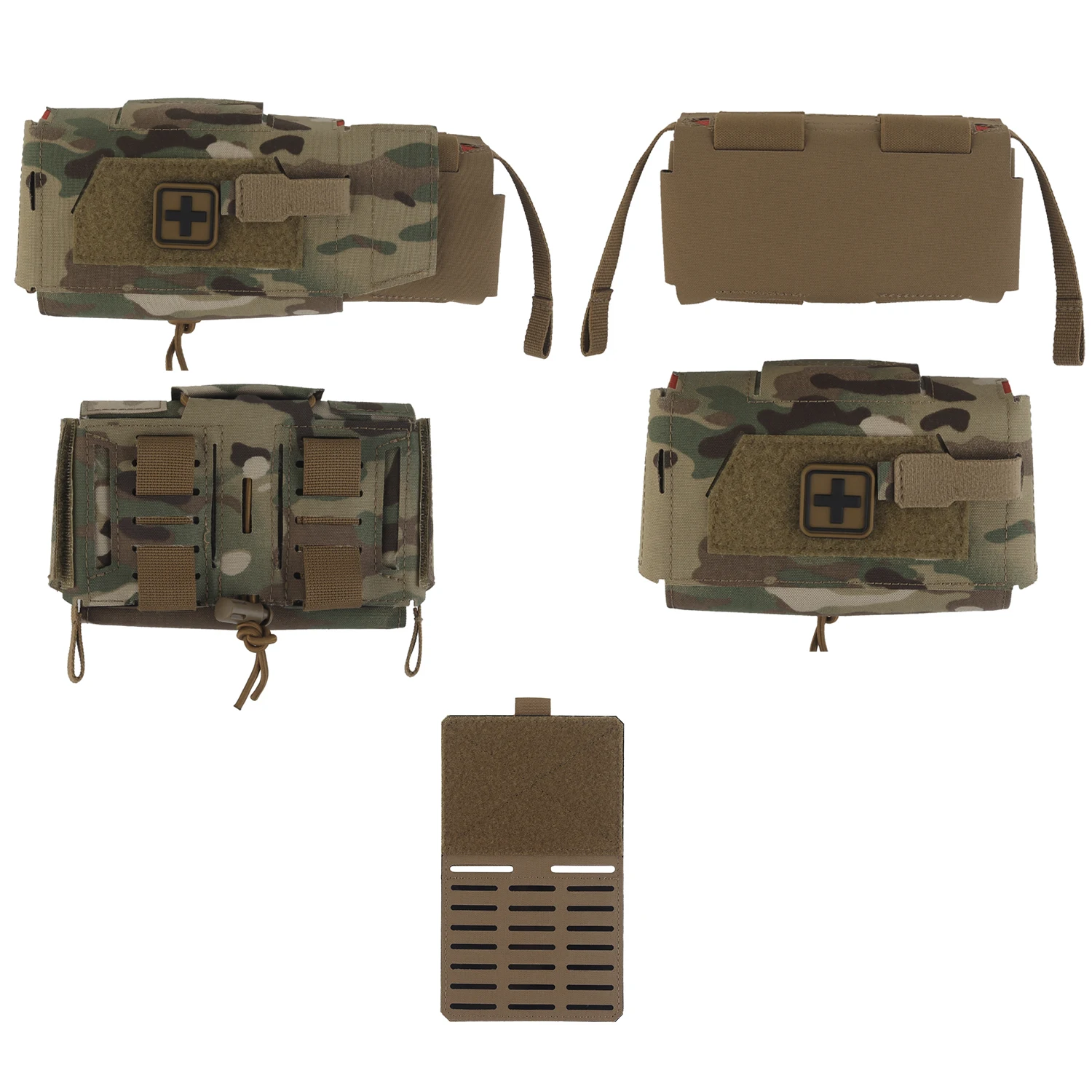 Bolsa primeros auxilios táctica Poseidon Defense CMP V3 MOLLE