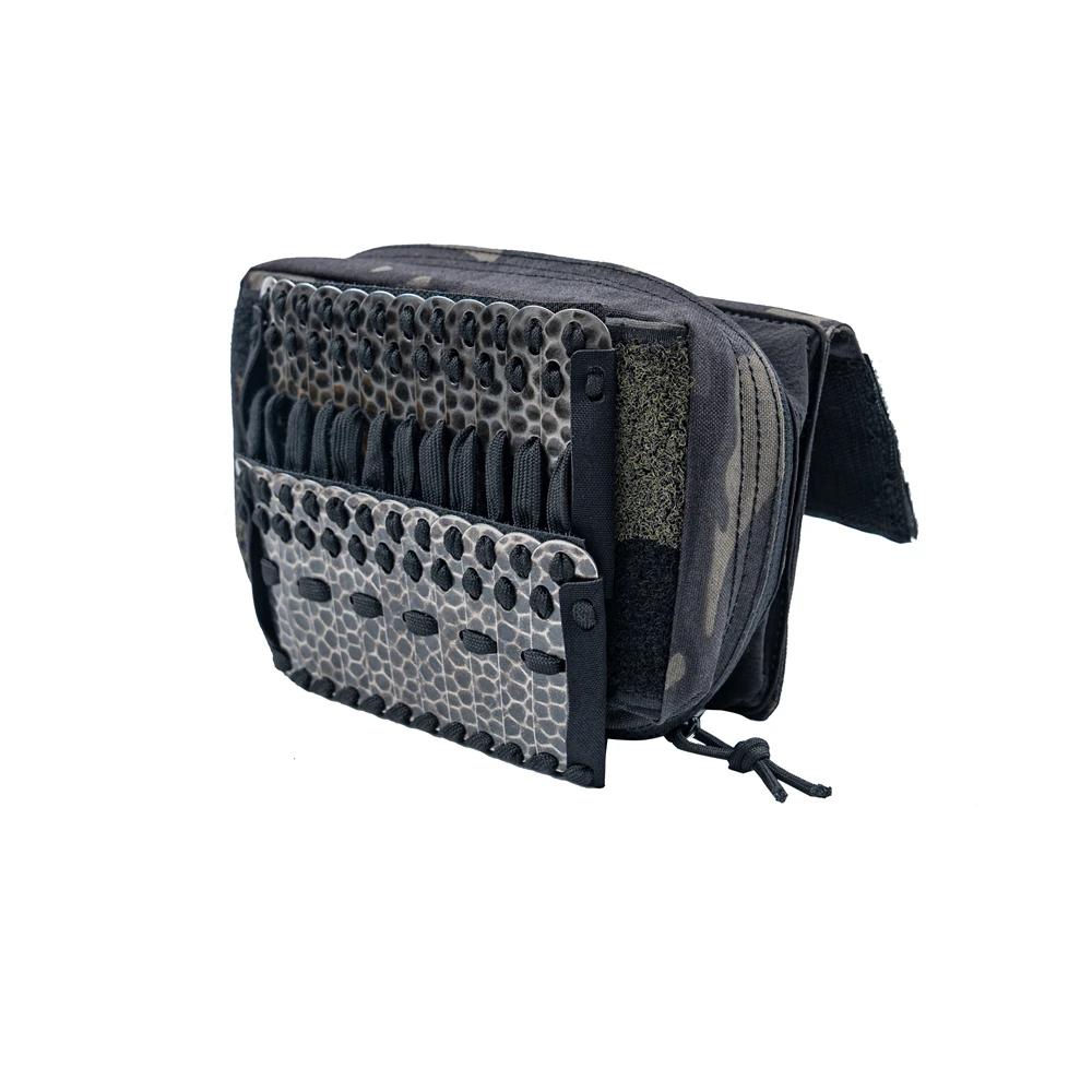 Armadura de placa táctica – Panel trasero compatible con gancho para equipo Airsoft/Cosplay - imagen 5