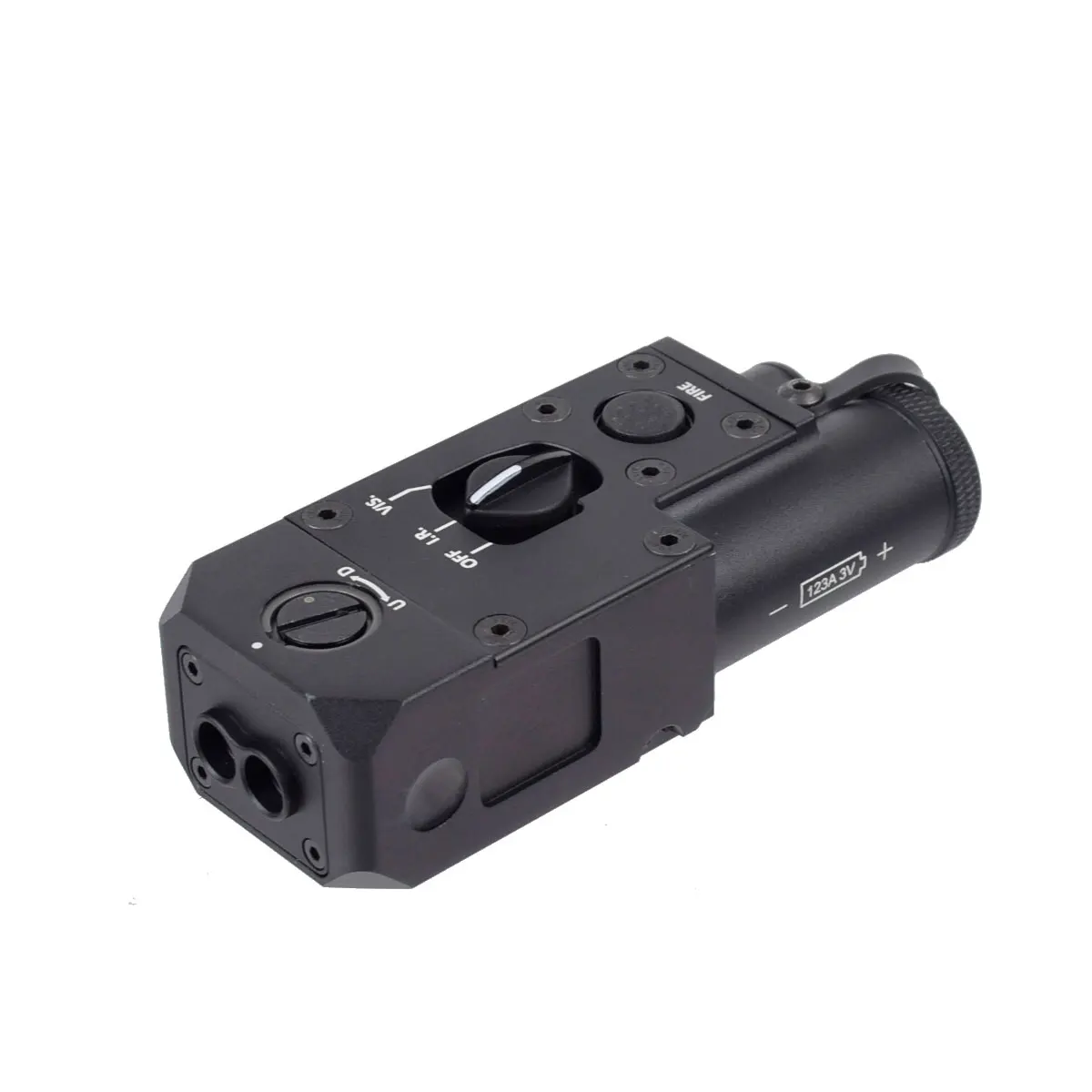 Mira láser táctica CQBL 1 IR, punto rojo/verde/azul, Combo infrarrojo, riel Picatinny de 20mm para accesorios AR15 M4 - imagen 3