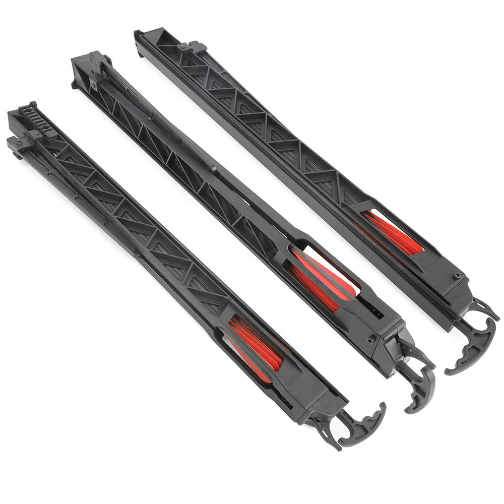 Lanzador de flecha de tiro con arco, herramienta auxiliar de arco de tiro continuo con 6 uds de flecha para arco recurvo compuesto, pista de flecha orbital - imagen 3