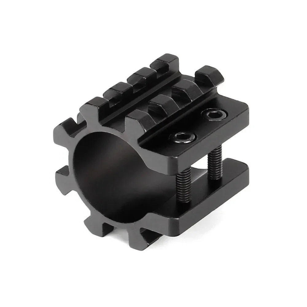 Base de montaje de alcance de 25,4 mm, riel de 20 mm, linterna, adaptador de soporte de tubo de mira láser - imagen 3