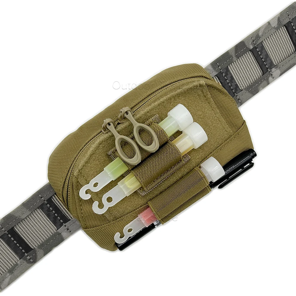 Bolsa táctica Molle para cinturón, bolsa de administrador, pecho, organizador pequeño General, bolsillo, chaleco Airsoft de caza, accesorios para equipos de pecho - imagen 4