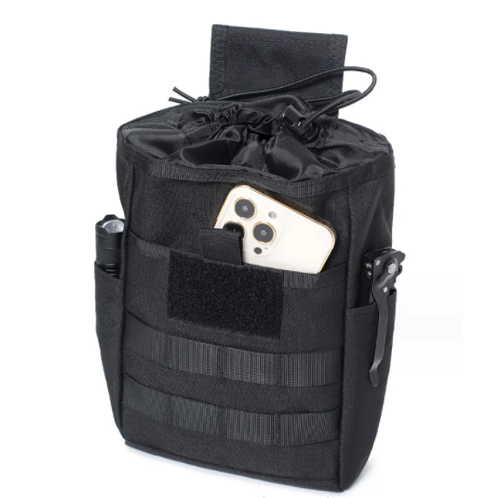 VULPO-bolsa táctica Molle para volcar revistas, bolsa plegable para munición, bolsa de reciclaje, bolsa funcional para artículos diversos para caza y Airsoft - imagen 3