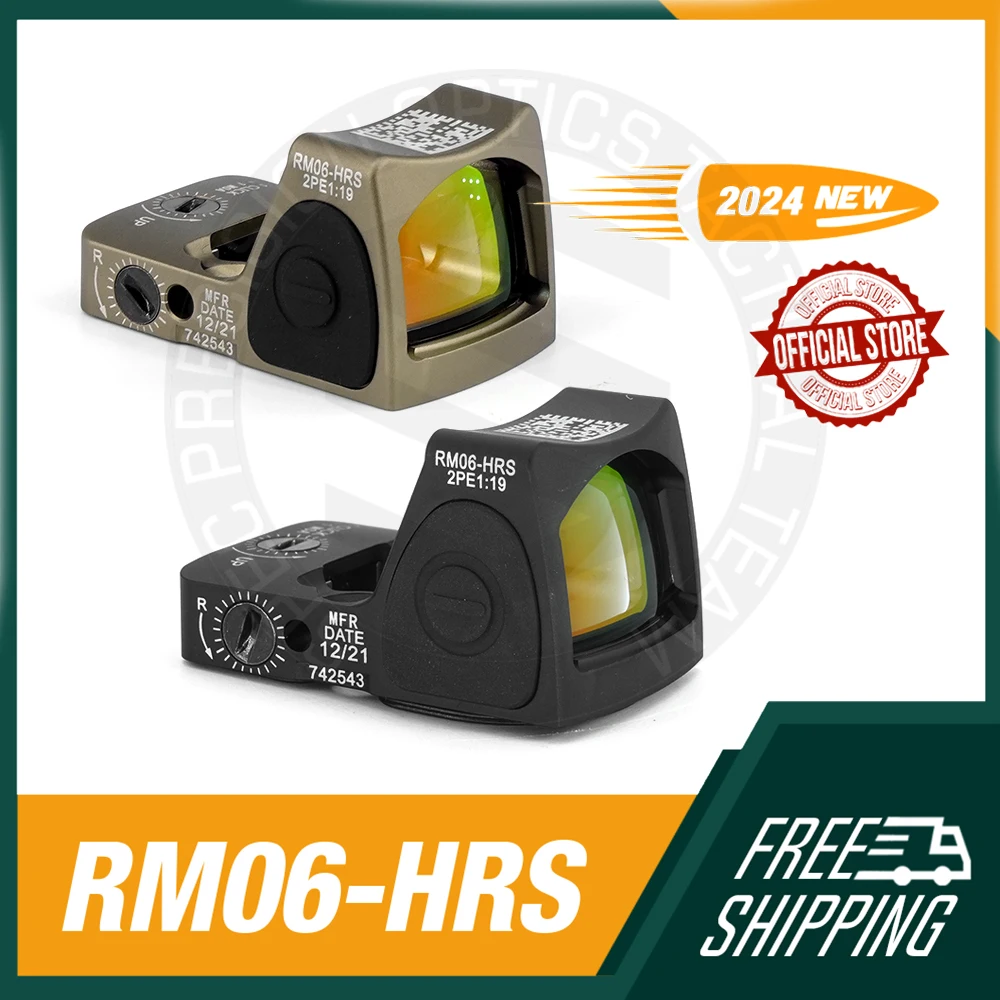 RM06 Mini mira réflex de punto rojo 3.25MOA con marcas originales completas para riel estilo G de plataforma G17/G19