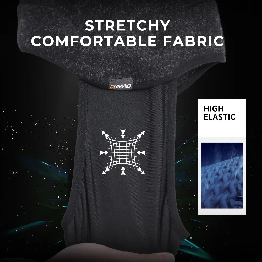 Gorro térmico de invierno a prueba de viento para ciclismo, máscara facial, Bandana para hombres y mujeres, esquí al aire libre, senderismo, Camping, deporte, correr, casco, forro - imagen 5