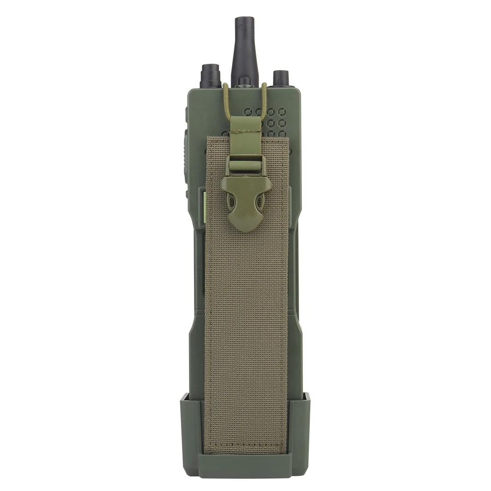 Funda PRC 152 MOLLE liberación rápida para radio táctica airsoft - imagen 2