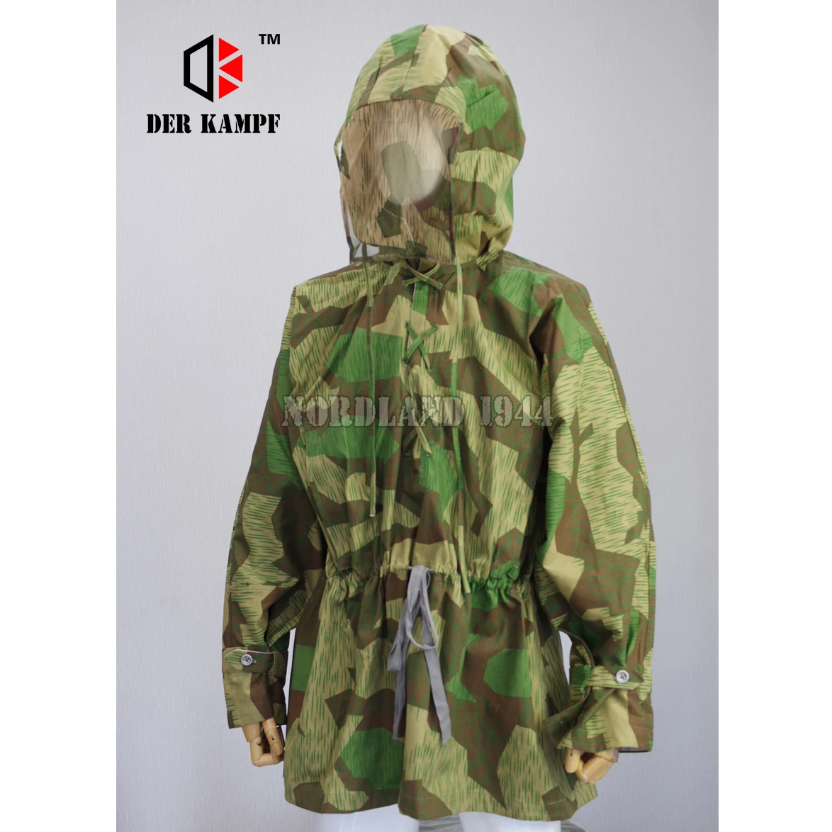 German Swamp 43/44 camuflaje té dividido camuflaje sudadera táctica Geely ropa de camuflaje - imagen 2