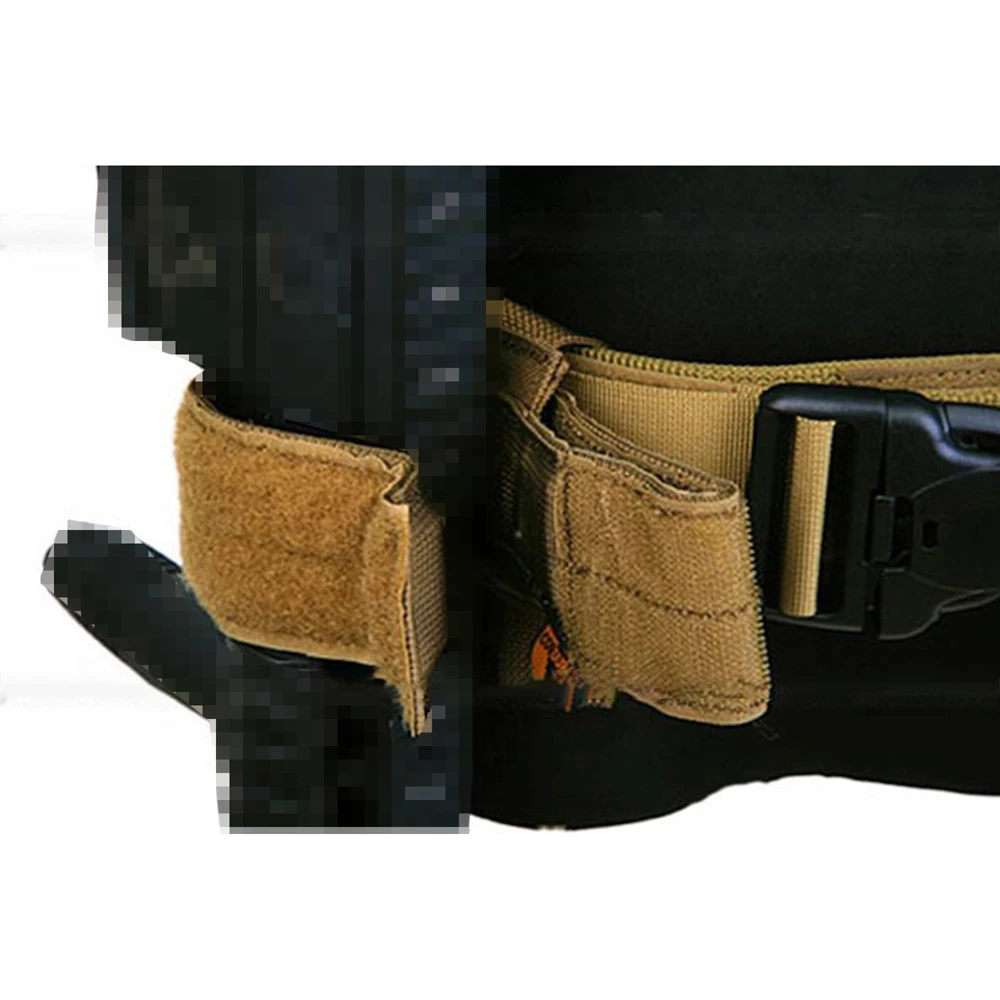 Cinturón fijo Kydex estilo EI para exteriores, vendaje táctico para pistola, correa de sujeción MOLLE - imagen 2