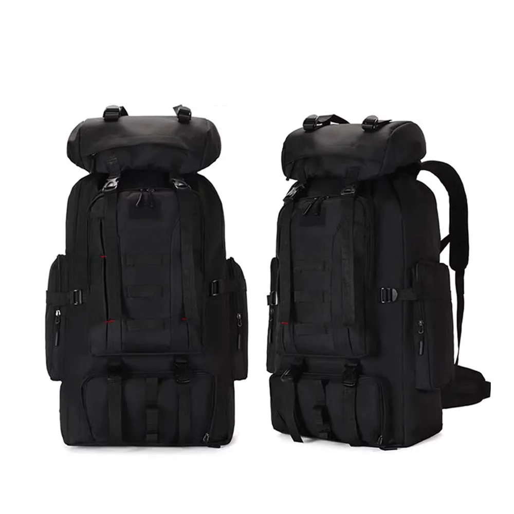 Mochila de camuflaje para hombre, bolsa de montañismo, capacidad extra grande, equipaje de viaje, bolsa de almacenamiento, 85 L - imagen 2