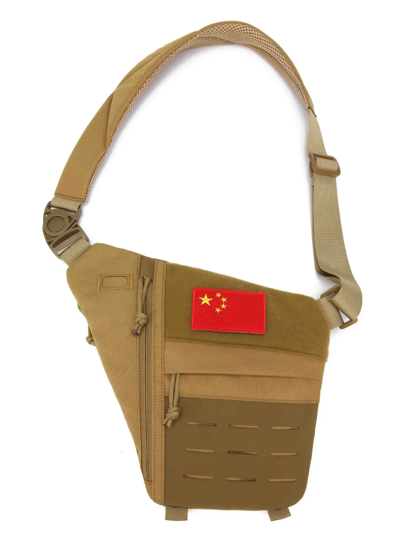 Mochila cruzada táctica para hombre y mujer, bandolera de hombro antirrobo para motocicleta, bandolera de pecho para senderismo - imagen 4