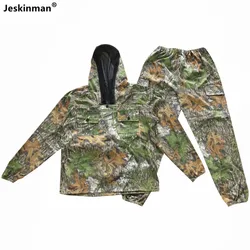 Hit Tortuga chaqueta camuflaje antimosquitos con capucha primavera