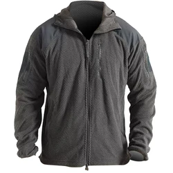 Chaqueta polar L3 para deportes al aire libre, a prueba de frío y cálida, con cubierta de cremallera