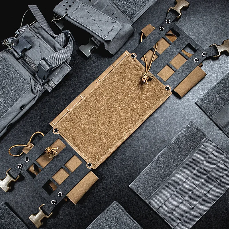 Táctico The Thing 2 Micro Fight Chest Rig Modular expansión rápida revista bolsa gancho MOLLE MK3 MK4 chaleco de caza Accesorios - imagen 3