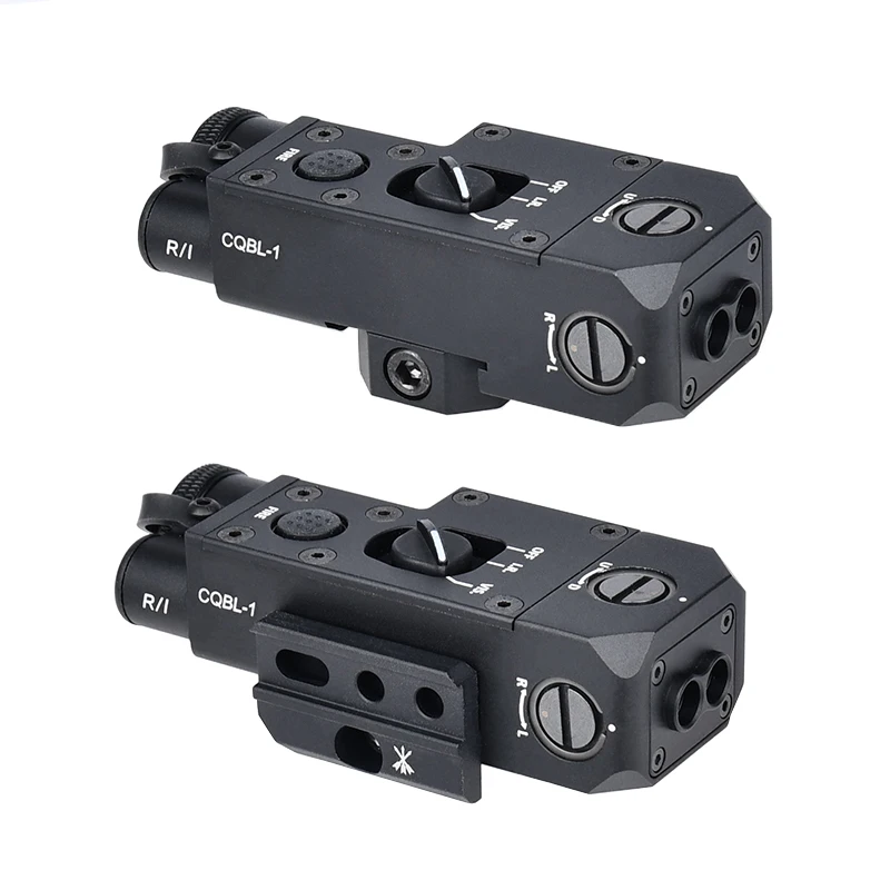 CQBL totalmente metálico punto rojo verde azul IR con SF M600C M300A interruptor de Control de linterna Airsoft caza arma luz CQBL-1 - imagen 4