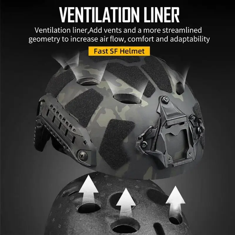 Conjunto de casco Airsoft, auriculares tácticos de alta definición y gafas, modelo de telescopio de doble paso, equipo de cosplay de campo de tiro - imagen 3