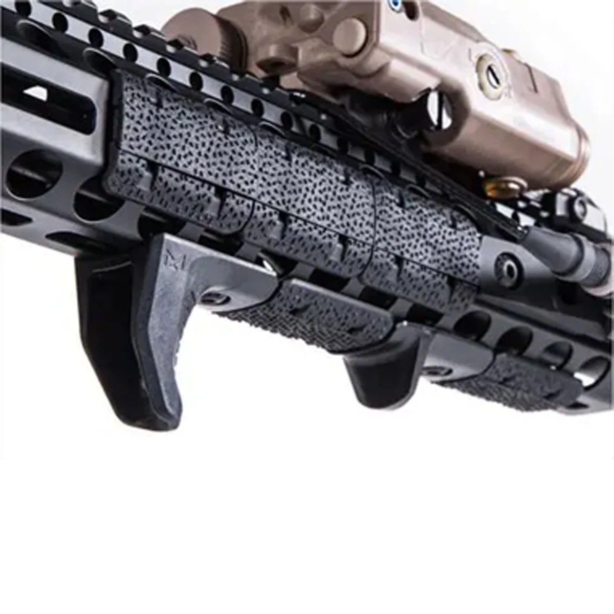 Kit de cubierta de riel táctico Keymod M-LOK, Rifle de caza Airsoft MLOK, Protector de tope de mano BCM Keymod MOD Rail con soporte de orificio giratorio - imagen 2