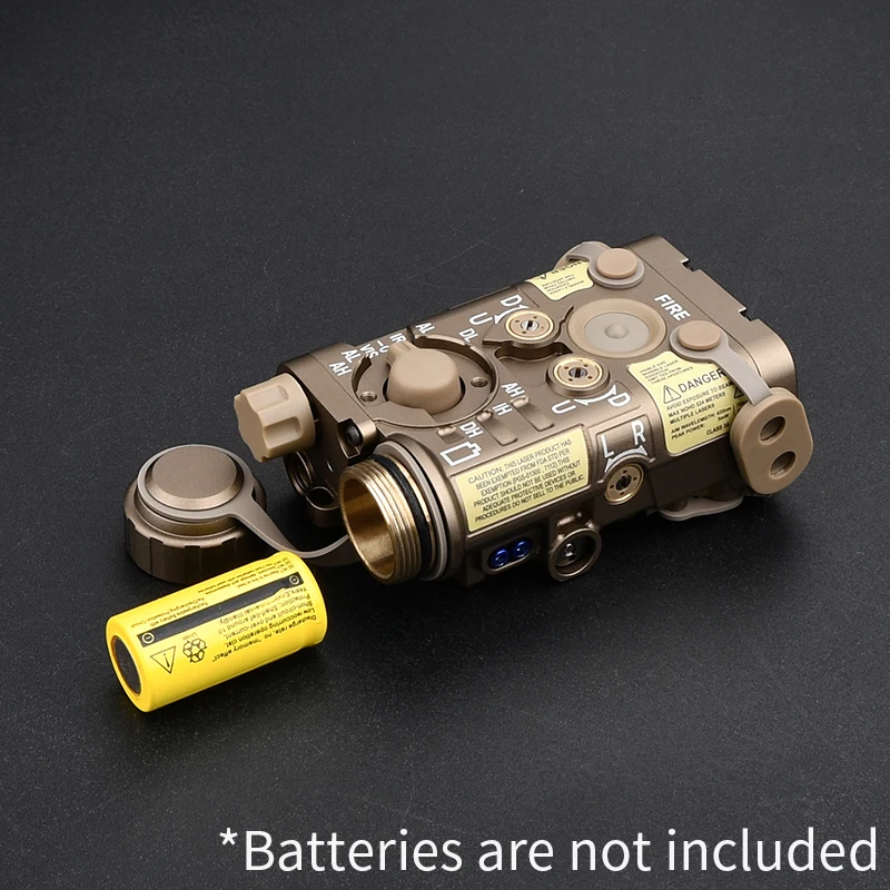 Táctico Airsoft NGAL rojo verde azul indicador Surefir M300A M600C caza Scout luz con control remoto doble función interruptor 20MMRail - imagen 5