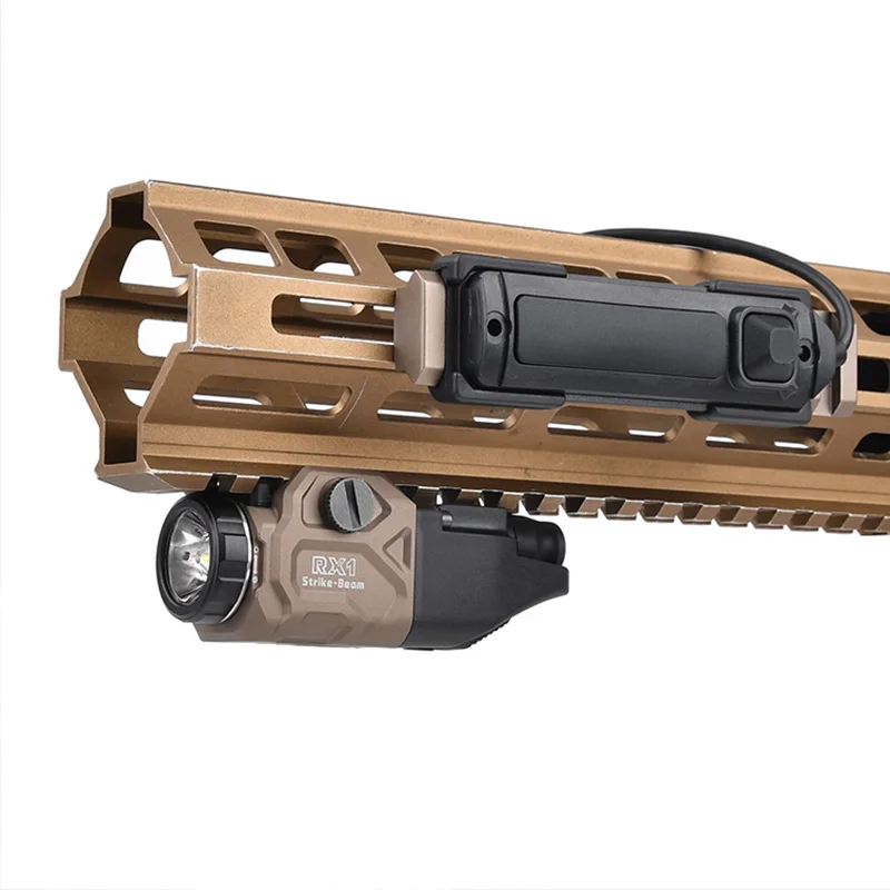 WADSN-linterna táctica RX1, luz de explorador para 20mm, foco de caza Picatinny, lámpara para pistola, luz Wepon - imagen 4