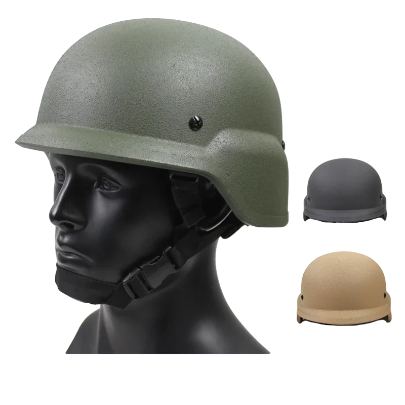 Casco táctico M88 PASGT, equipo de protección de fibra de vidrio FRP para adiestramiento al aire libre, casco a prueba de explosiones adecuado para hombres y mujeres - imagen 2