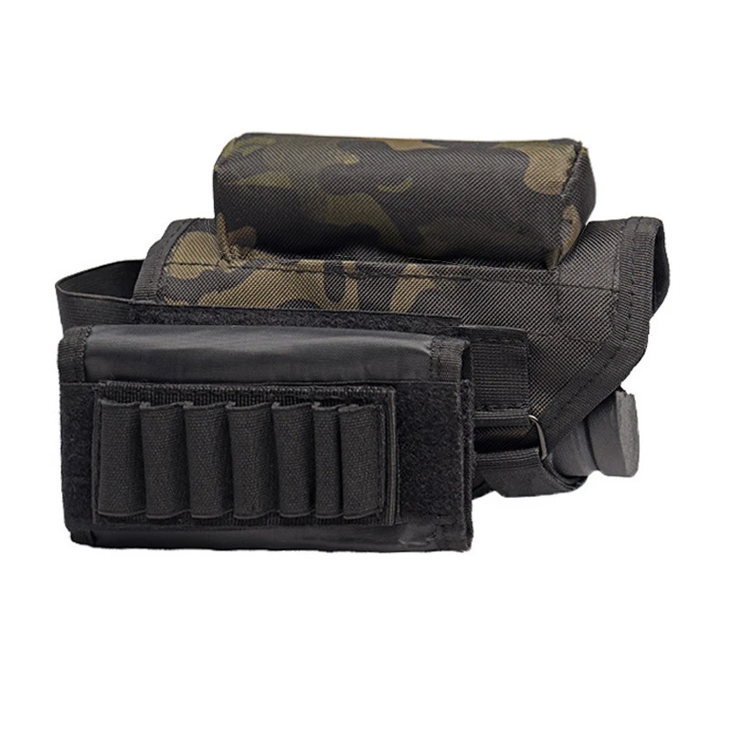 Reposacabezas táctico para rifle con bolsa de munición ajustable - imagen 3
